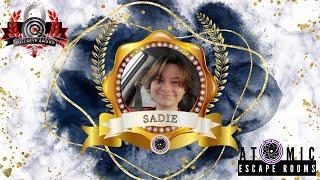  Finalist: Sadie A.K.A. Sometimes customers call me God (Atomic Escape Rooms)
