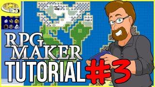 Creating The WORLD MAP | BenderWaffles Teaches - RPG Maker Tutorial HOW TO #3 Guide VX MV MZ