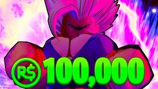 I Spent $100,000 ROBUX To Get 0.001% Beast Gohan In ROBLOX... (Anime Reborn)