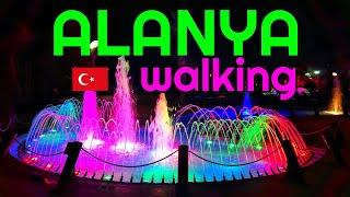  TURKEY ALANYA 4K WALKING TOUR October 2024 real audio no cut