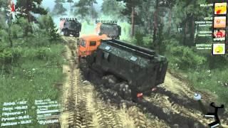 SpinTires - карта "Передаст: ошибка конструктора" пройдено #1