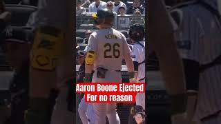 Aaron Boone Ejected for no reason