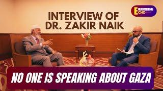 Dr. Zakir Naik on Ummah, Gaza & Dictatorship in an Interview