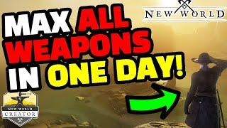 New World - The EASY way to MAX WEAPON LEVELS