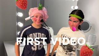 STRAWBERRY SISTERS DO GLAM MAKEUP