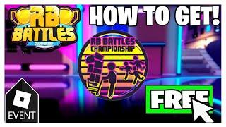 How To Get Shopping Wars Badge In RB Battles!