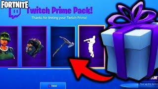 REDEEM *NEW* FREE TWITCH PRIME SKINS in FORTNITE BATTLE ROYALE - NEW TRAILBLAZER + TENDERIZER SKINS!