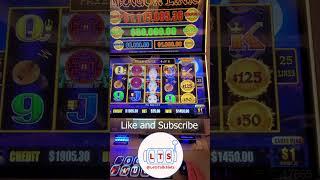Nice Jackpot Hand Pay on Autumn Moon Dragon Cash Slot Machine at Palazzo Las Vegas