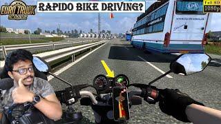 Rapido Bike Driving in ETS2 Full Fun Convoy Driving with Steering