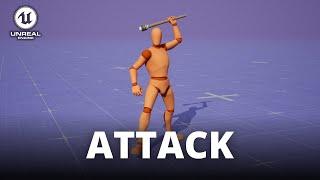 How to Attack in the New Motion Matching Animation Sample in Unreal Engine 5