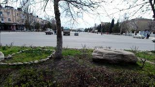 Walking Kaspiysk. From the central square to the park named after Khalilov (April 3, 2021)