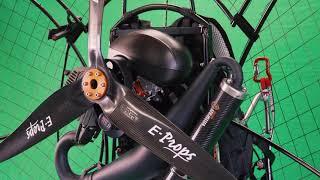 Kangook AMARUK Moster 185 plus Paramotor (4K) - CLOSE-UP tour