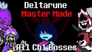 DELTARUNE MASTER MODE - Chapter 1 All Bosses (Early Build)