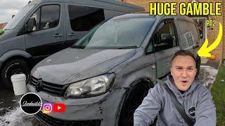 I BOUGHT A DAMAGED VW CADDY FROM MARKETPLACE WITH MAJOR ISSUES PT2 #auto