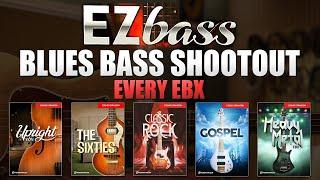 The EZbass Blues EBX Shootout | Every Bass DI playing a blues shuffle | Toontrack