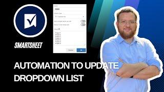 Smartsheet Automation to update dropdown list (Free solution, low code)