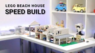 LEGO Beach House Replica Model - SPEED BUILD