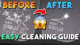 How To Clean An Artisan Mousepad *EASIEST METHOD* (works on all cloth mousepads!)