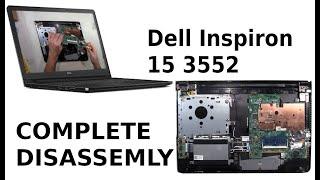 Dell Inspiron 15 3552 Take Apart Complete Disassemble