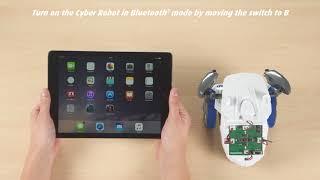 Tutorial - Cyber Robot Bluetooth connection: iOS devices