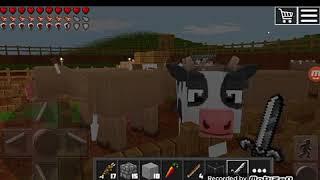 Workcraft #1 alimentando vacas