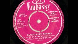 JAMES WRIGHT AND HIS ORCHESTRA   ͏   THEME FROM A SUMMER PLACE