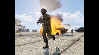 ARMA 3 JSRS + RHS AFRF 0.4.3 + Blastcore Edited  Explosion