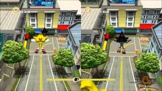 Sonic Adventure 2 HD - Split Screen - City Escape