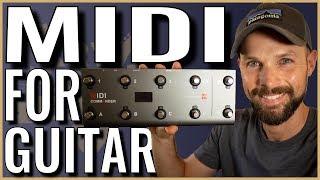 Midi Controller For Guitar - Using the Midi Commander with Logic Pro X