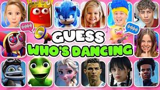 Who Is DANCING & Who is SINGING? | Salish Matter, Diana, Wednesday, King Ferran, Tenge ,Sprunki quiz