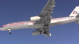 American Airlines Boeing 757-223 Diverted Landing