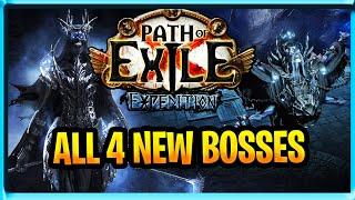 Path of Exile Expedition All 4 New Boss Fights, Medved , Vorana , Uhtred , Olroth Bosses