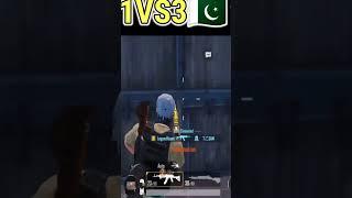THIS ENEMY WAS SCARED (1 VS 3 Clutch)@LEGEND ASAM #pubgshorts