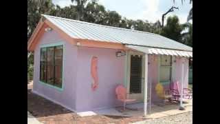 Cottages on the Property of the Lakefront Home for Sale in Citrus County,  $899,000