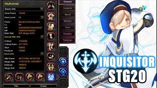 [Cleric] INQUISITOR STG20 Project | +GEAR REVIEW | Dragon Nest SEA