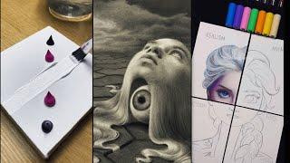 Art drawing tiktok compilations ~ Drawing tiktok #24