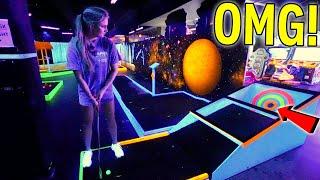 We've Never Seen a Blacklight Mini Golf Course Like This