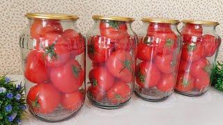 I Keeping Tomatoes AS FRESH FOR 2 YEARS! No WATER, SALT and VINEGAR! #tomatoes