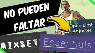 Los MODS ESENCIALES para GTA San Andreas: Essentials Pack, Open Limit Adjuster y Más 