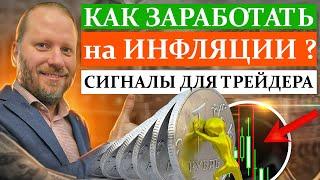 КАК ЗАРАБОТАТЬ на ИНФЛЯЦИИ? ИПЦ. Сигналы для трейдера 17.07.2023