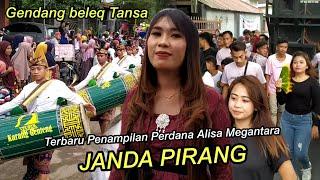 Penampilan perdana live lagu terbaru versi Alisa megantara janda pirang ft gendang beleq tansa