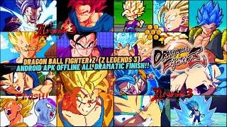NEW‼️ Dragon Ball Fighter Z Pixel Mobile Android Offline - (Z Legends 3) Tutorial Dramatic Finish