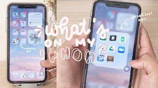 ️ what's on my iphone 11 (2021) + my must have apps & productivity apps | philippines