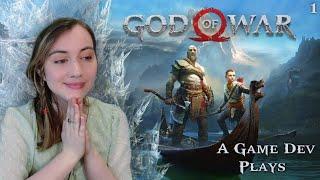 Already in tears | A Game Dev Finally plays God of War (2018) [Part 1]