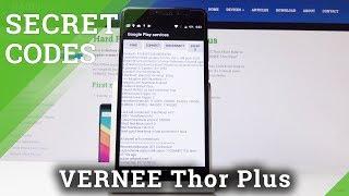 Secret Codes VERNEE Thor Plus - Hidden Modes / Useful Options