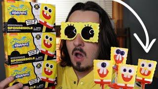 Opening 3 Mystery Spongesicle Figures! (I found a rare one!)