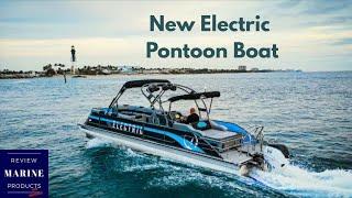 New Electric Pontoon Boat - V30 by Vision Marine Technologies
