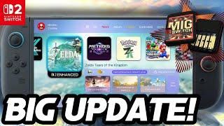 More GREAT Nintendo Switch 2 News + NSO BANS Begins...