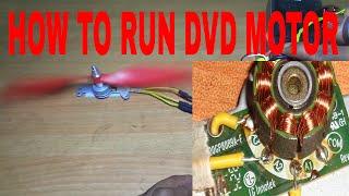 HOW TO RUN DVD MOTOR [BLDC MOTOR] 