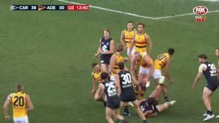 Round 15 AFL - Carlton v Adelaide Crows Highlights